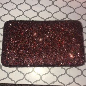 Maroon Sparkle Wallet